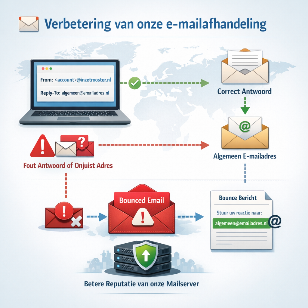 Verbetering van onze emailafhandeling